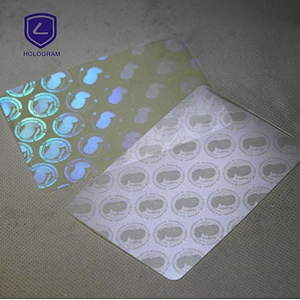 custom ID card hologram overlay