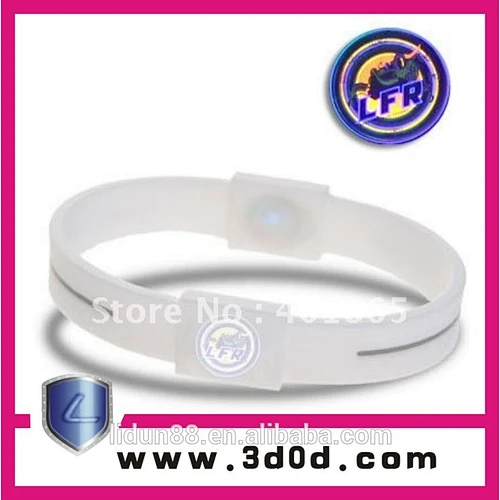 customized ion balance Silicone watch Bracelet