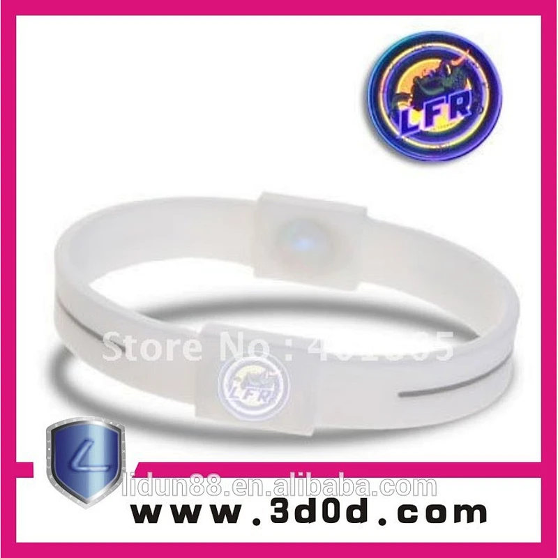 customized ion balance Silicone watch Bracelet