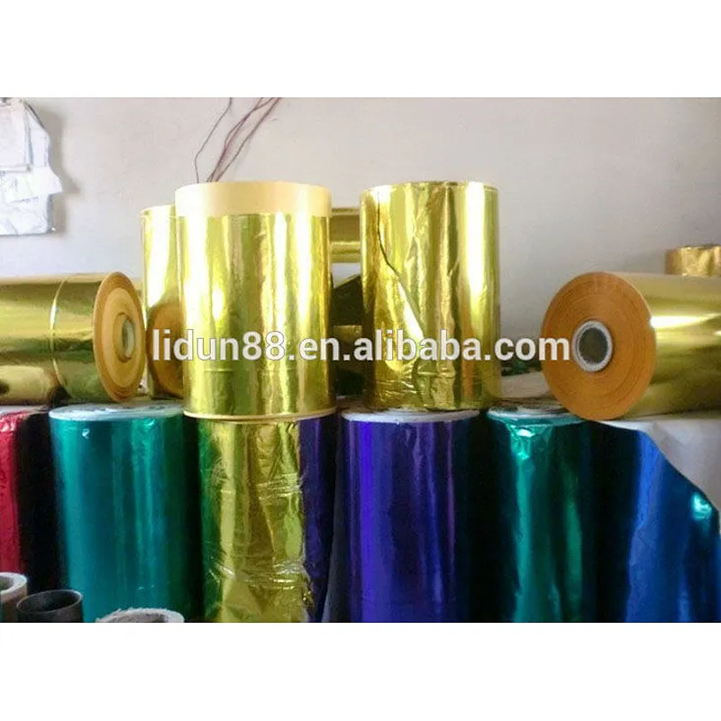 heat transfer film for plastic cups,pails,buckets ,hot stamping foil