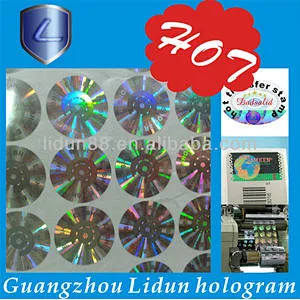 Hologram lable 3D holographic