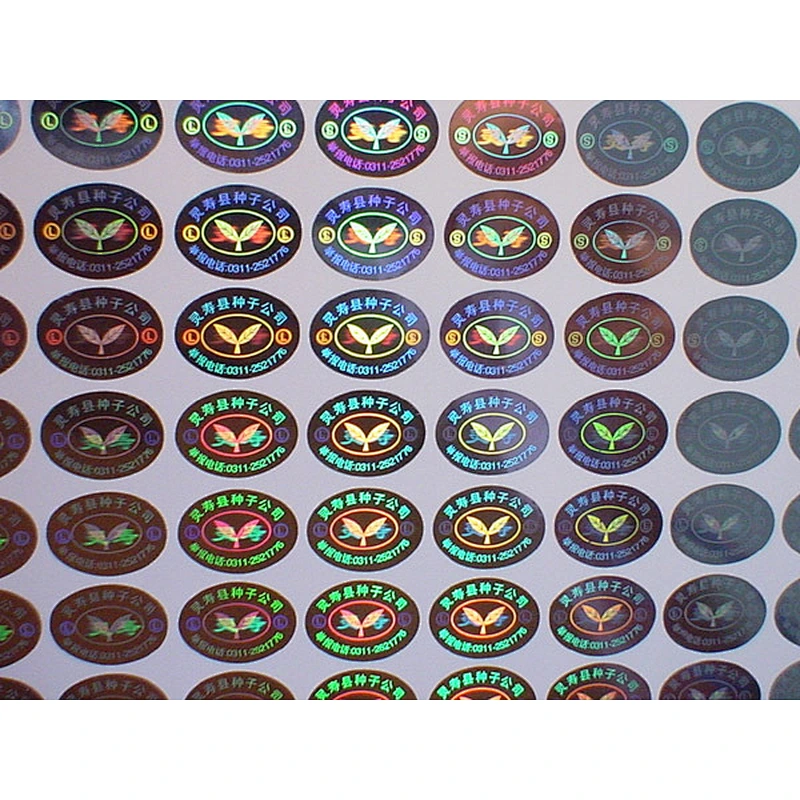 Warranty Sticker Waterproof Paper 3D Hologram Label