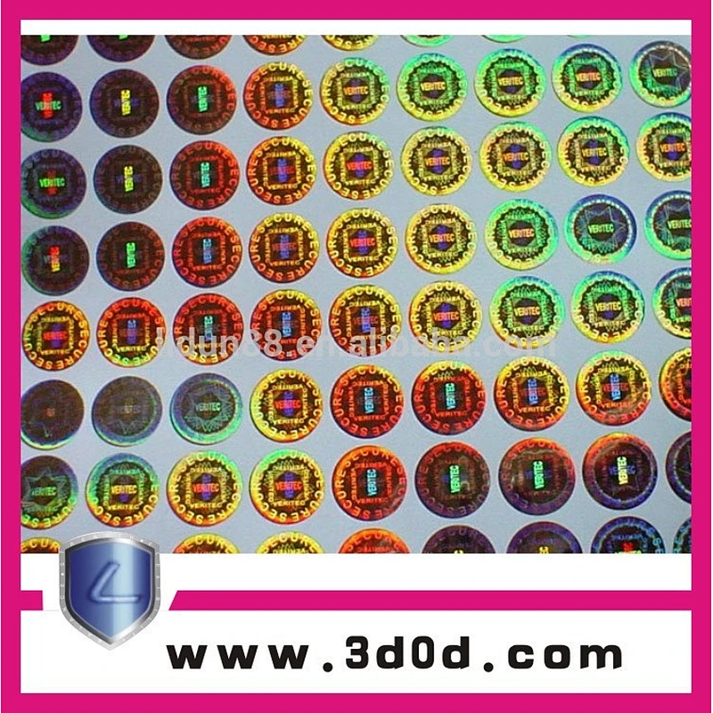 holograms labels and stickers