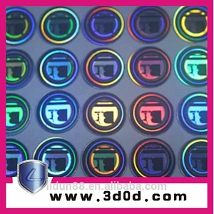 2017high quality hologram, customized hologram sticker, laser anti-counterfeit labels/trademark