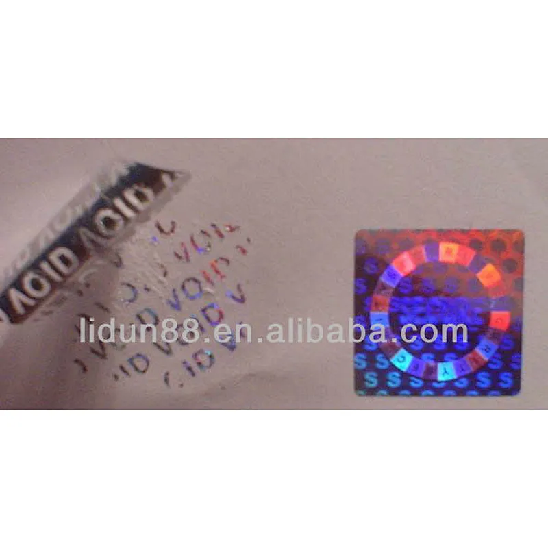 new arrive high-quality scratch label/hologram scratch-off stickers