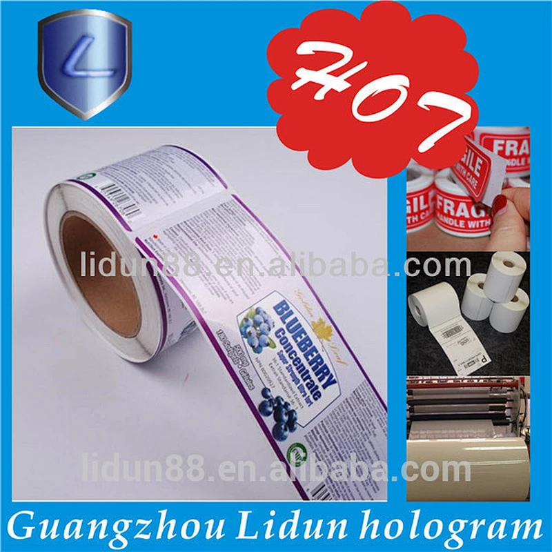 Printing anti-counterfeit 3d hologram sticker,cheap price custom security sticker