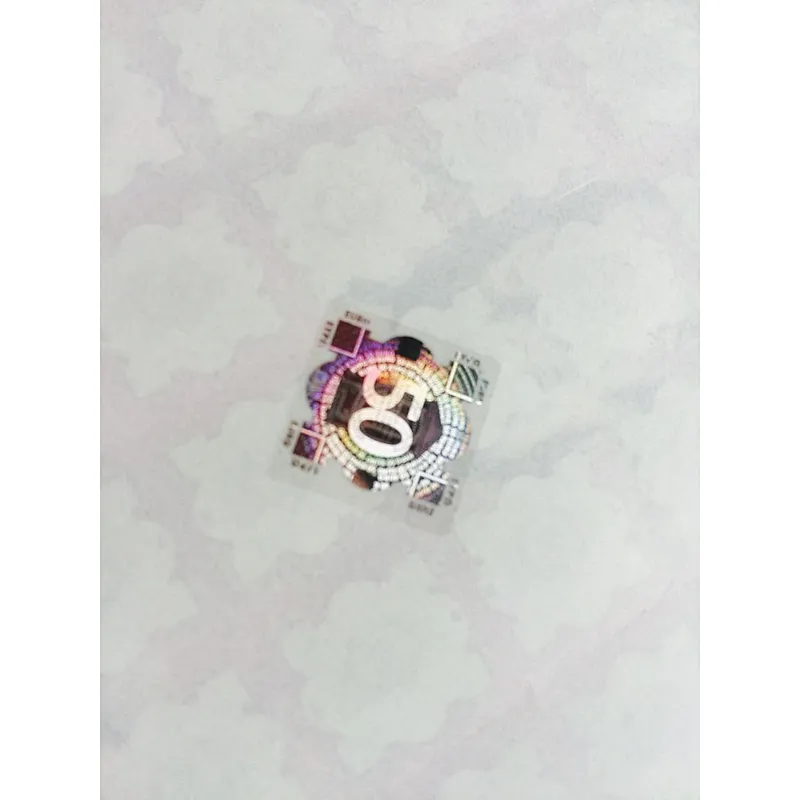 High quality anti-counterfeit 50 holographic tags
