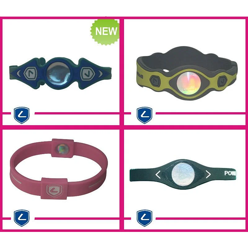 latest silicone anion bracelet for fashion accessories 2017