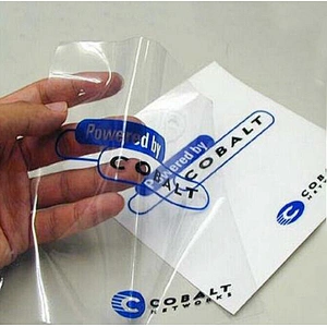 Custom logo printed waterproof self adhesive promotional stickers