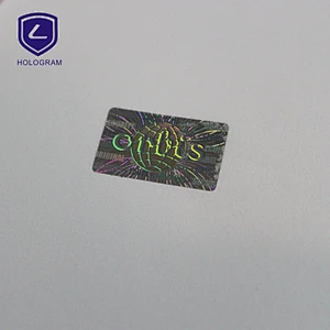 Transparent /translucent hologram label