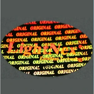 Anti-fake PET laser hologram labels