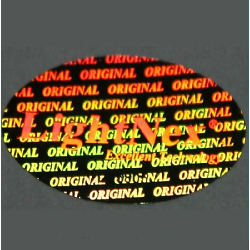 Anti-fake PET laser hologram labels