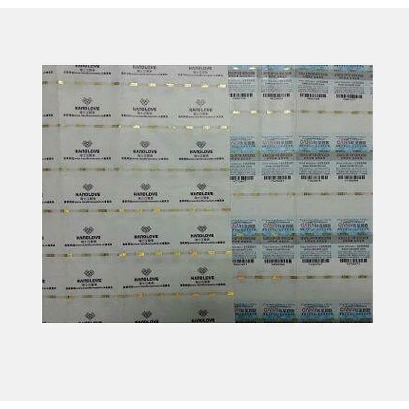 QR code good waterproof sticker printing, RFID NFC QR code tag