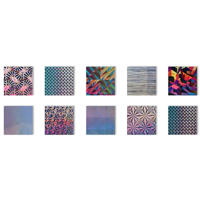 New Arrival Plain Transparency BOPP Laser Holographic Film