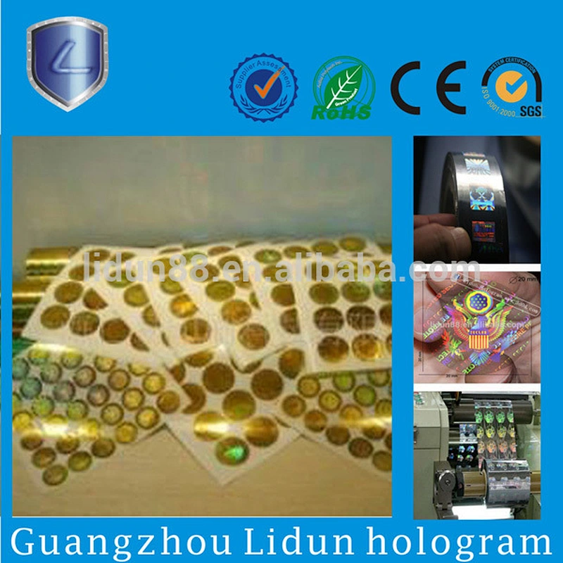 High complicated anti-counterfeited 2D/3D hologram stickers