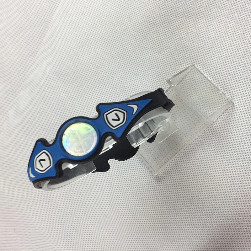 HOT SELL UV hologram silicone balance bracelet