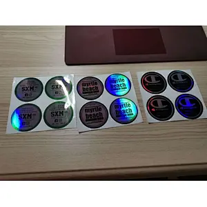 3D custom holographic security signs