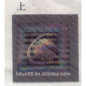 Aliababa new arrival laser label hologram printer hologram sticker/ label