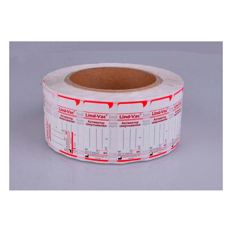 Color adhesive thermal transfer label printing thermal transfer paper
