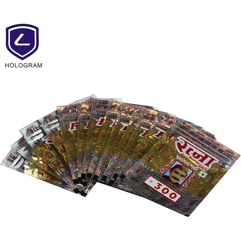 Customized hot stamping hologram label for shoes