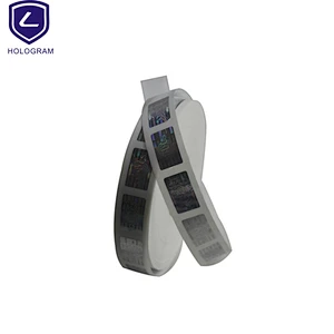 2d/3d hologram security adhesive sticker printing