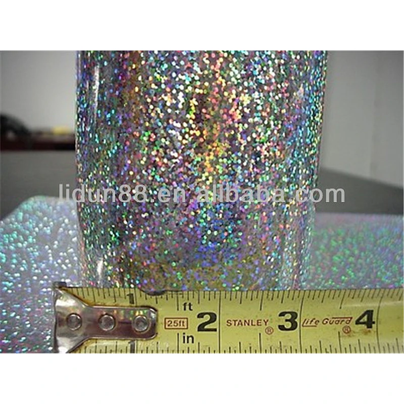 transparent holographic hot stamping foil