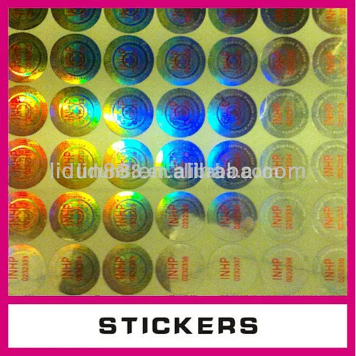 2016 Latest-technology Anti-counterfeiting Hologram in 2d/3d