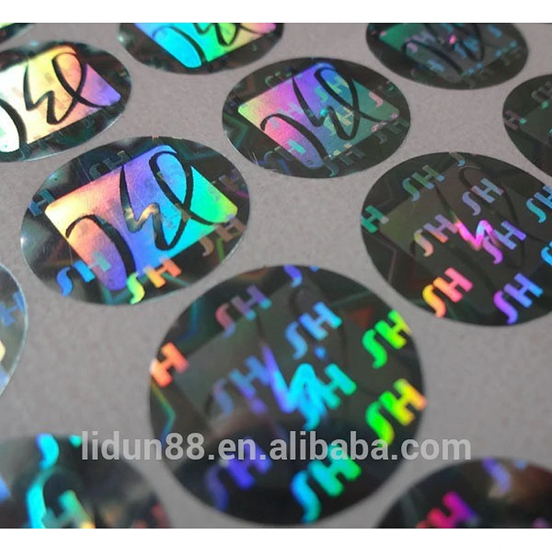 holograms labels and stickers