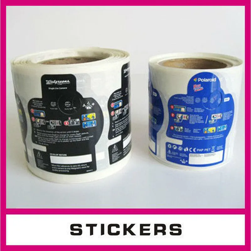 10ml colorful PVC shrink sleeve label for bottled water