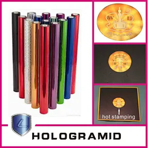 Color electrochemical aluminum hot stamping paper, electrochemical aluminum hot stamping foil, hot stamping is appropriate