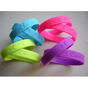 NEW Design LOGO Embossed Custom Silicone Bracelet