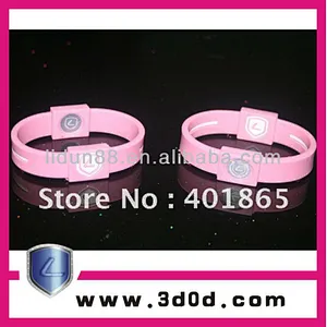 In 2012 the new holographic silicone bracelet silicone radiation protection