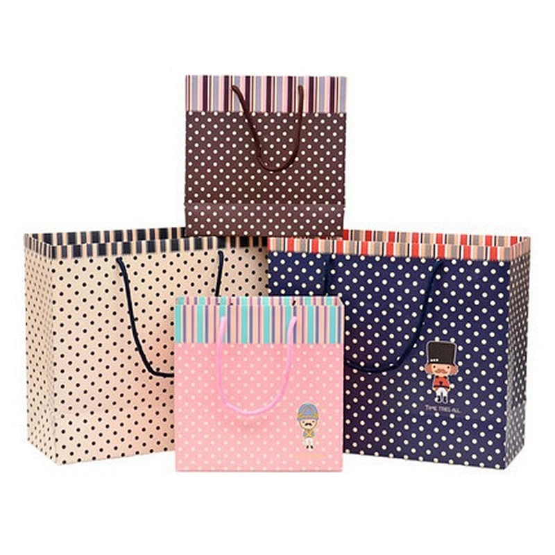 Customized kraft paper bag with your logo from Chinese factory