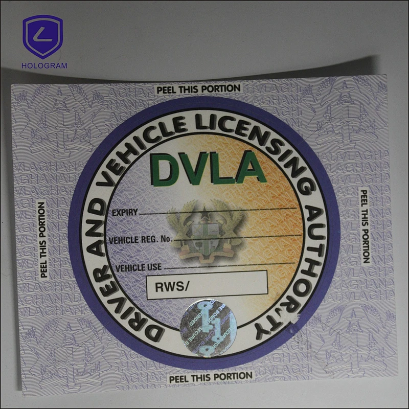 Customized hot stamping hologram label for shoes