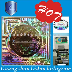 hologram label 3d hologram printer for cigarette case