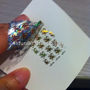 A grade Comprehensive security holograms with competitive price make in Guangzhou