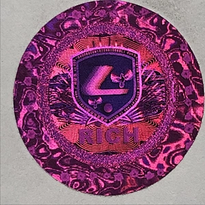 acrylic 3d iridescent hologram,multi-color laser hologram