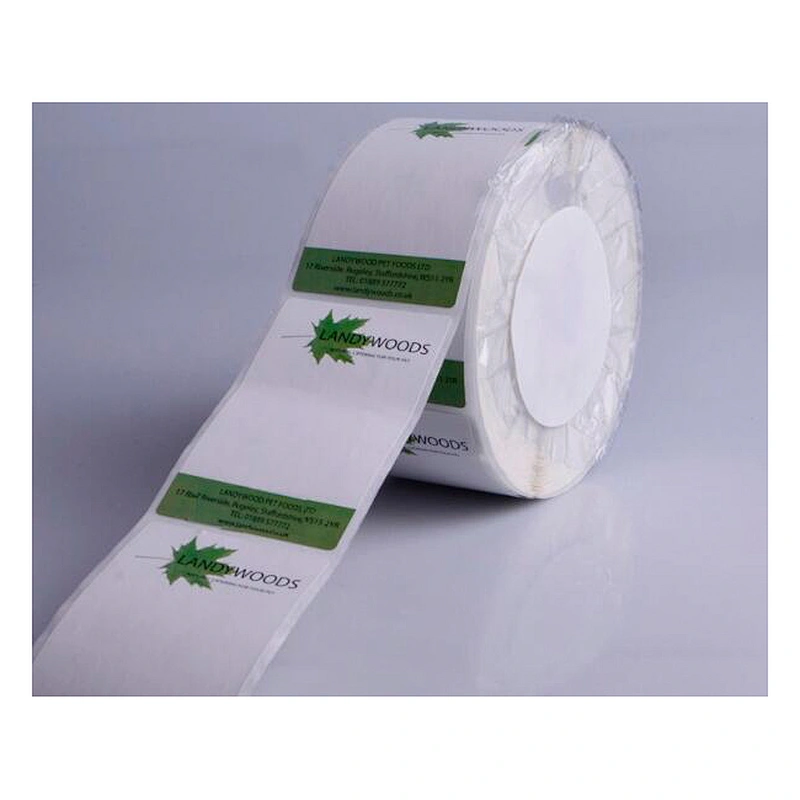 Color adhesive thermal transfer label printing thermal transfer paper