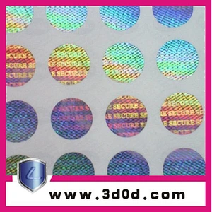 3D Custom Logo Holograms Labels And Stickers