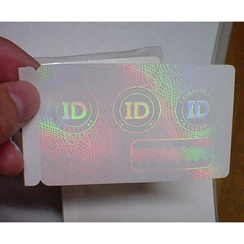 3d Security ID card/ hologram card/