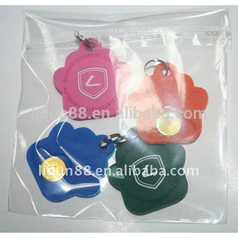 2017 100%silicone Paypal-available Energy healthy balance ions pet tags