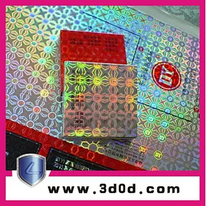 security hologram printer notebook with 3d hologram cover