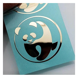 Brand new epoxy logo sticker for car