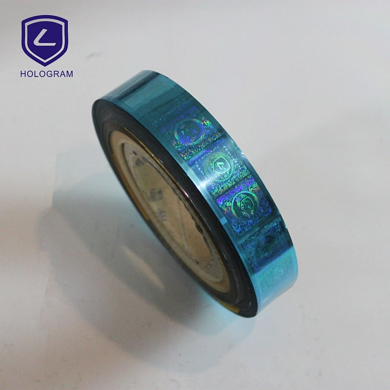 Anti-fake dot matrix label holographic sticker,Anti-counterfeit adhesive label/sticker