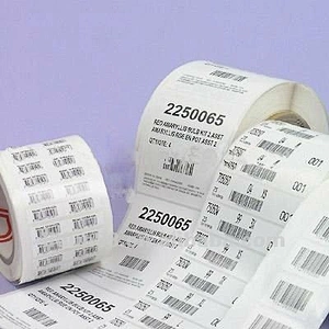 Serial Numbering hologram stickers translucent sticker