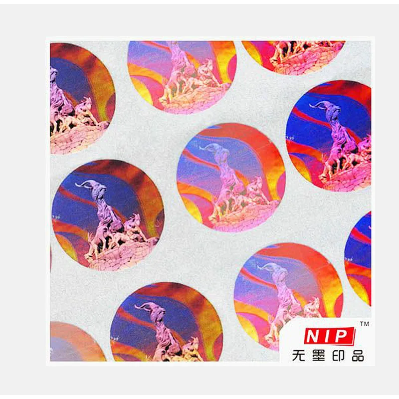 laser label hologram printer, hologram sticker