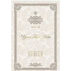 hot sale Watermark anti-counterfeiting paper for certificate and document in lidun brand