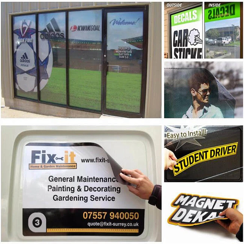 different types of 3m car sticker