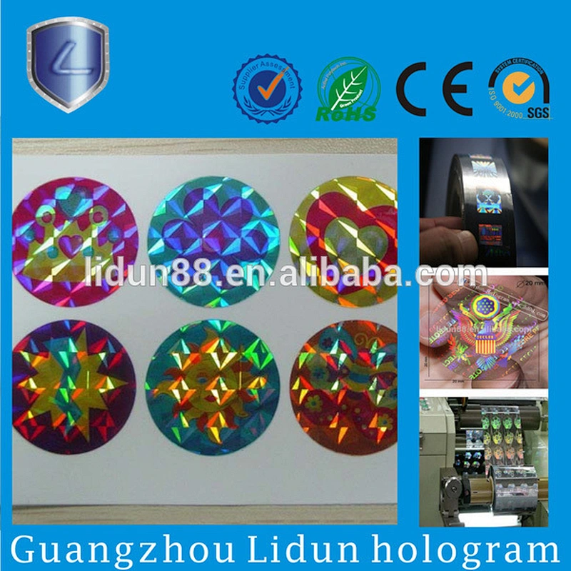 3D holographic sticker/anti-fake labels