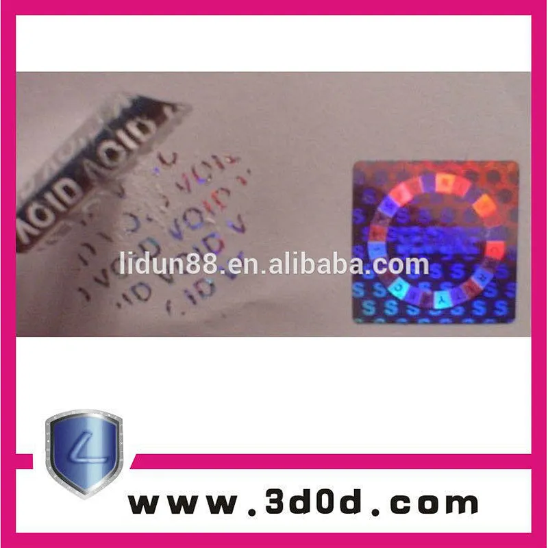 A grade Comprehensive security holograms with competitive price make in Guangzhou